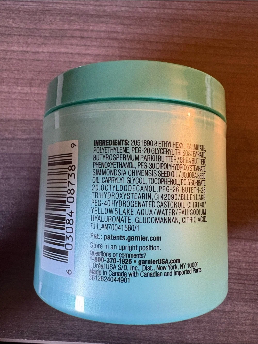 Garnier erase it